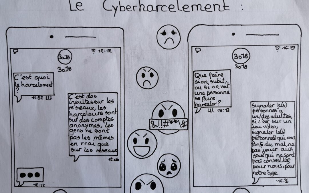 Le cyberharcèlement par les 5eA