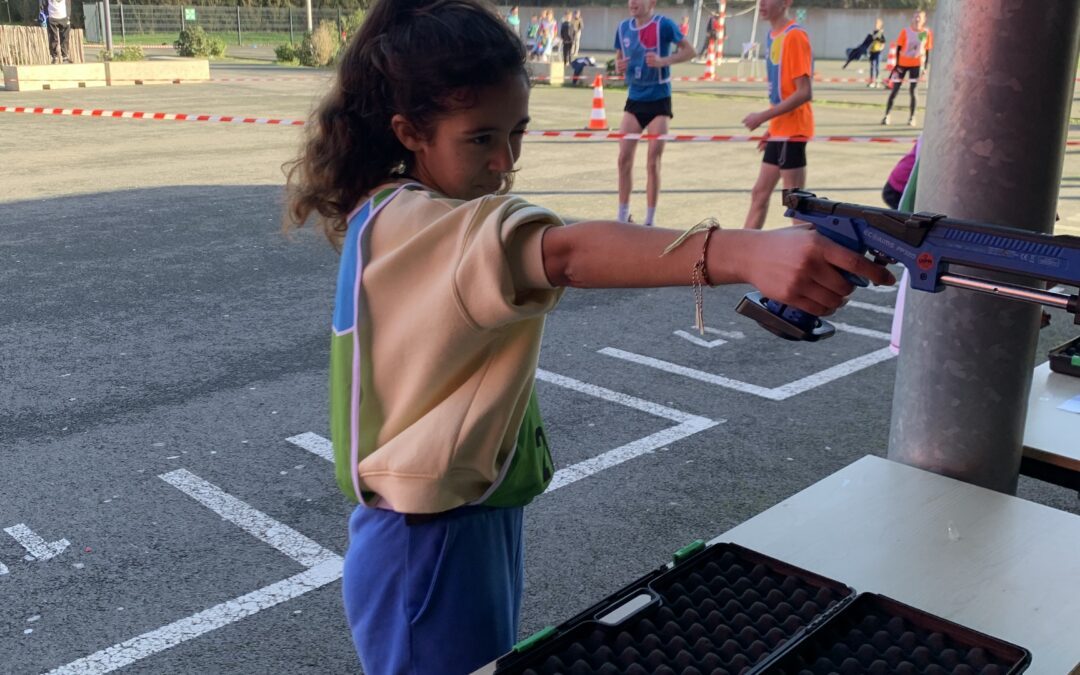 Championnat de district de laser run : les résultats